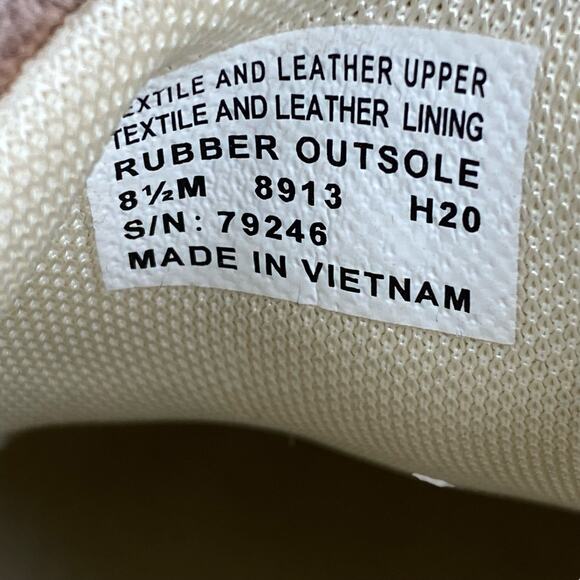 Tory Burch Women’s Howell Court Velvet Mauve Pink Sneaker Size US 8.5 - Picture 11 of 12